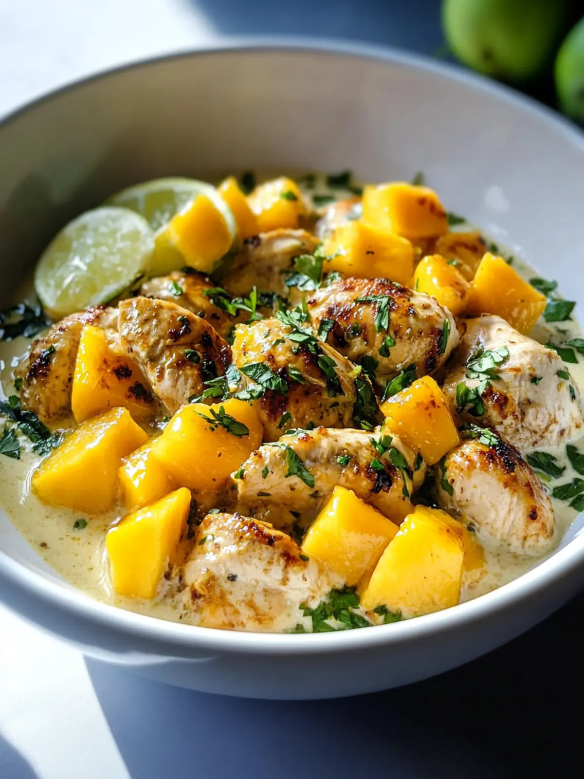 Tropical Mango Coconut Chicken Delight for Easy Weeknight Meals 2 Tropical Mango Coconut Chicken Delight