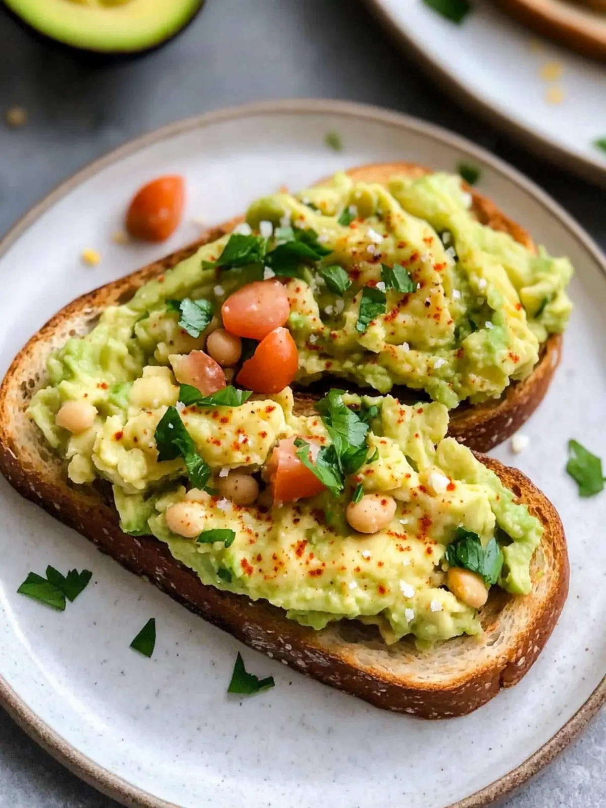 High Protein High Fiber Smashed Butter Bean Avocado Toast 3 High Protein High Fiber Meals Smashed Butter Bean Avocado Toast