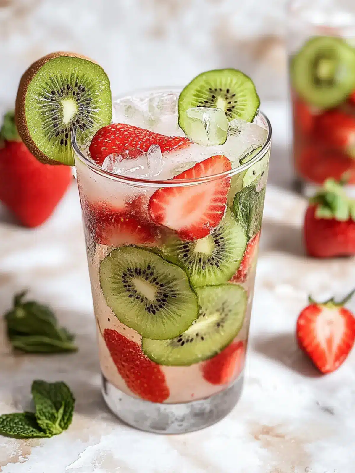 Revitalize with Healthy Strawberry Kiwi Homemade Gatorade 2 healthy drinks Strawberry Kiwi Homemade Gatorade