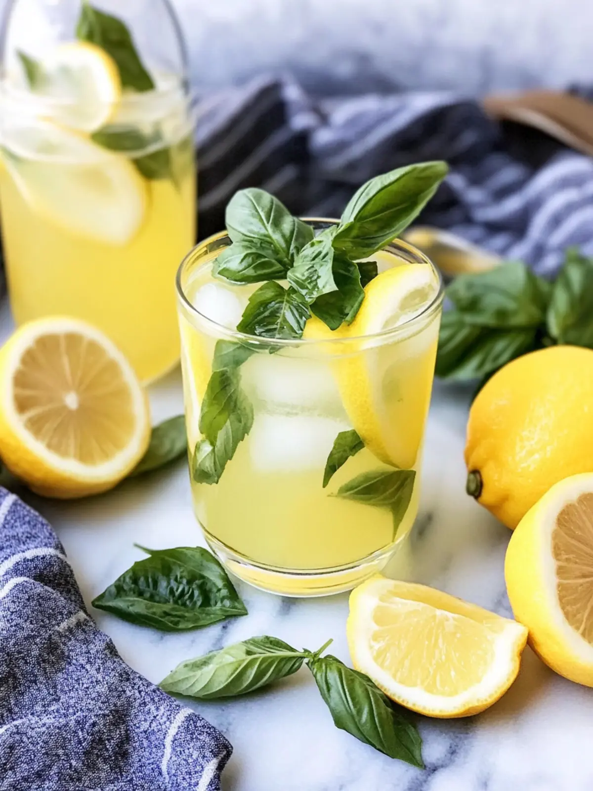 Sip This Refreshing Basil Lemon Drop Cocktail Today 4 Basil Lemon Drop