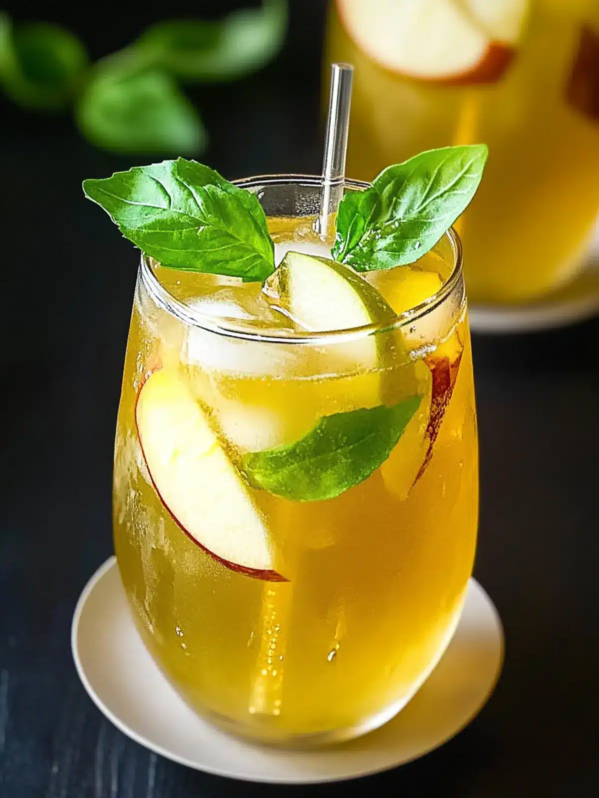 Refreshing Iced Apple Green Tea Recipe for Healthy Sipping 4 healthy drinks recipes Iced Apple Green Tea Recipe