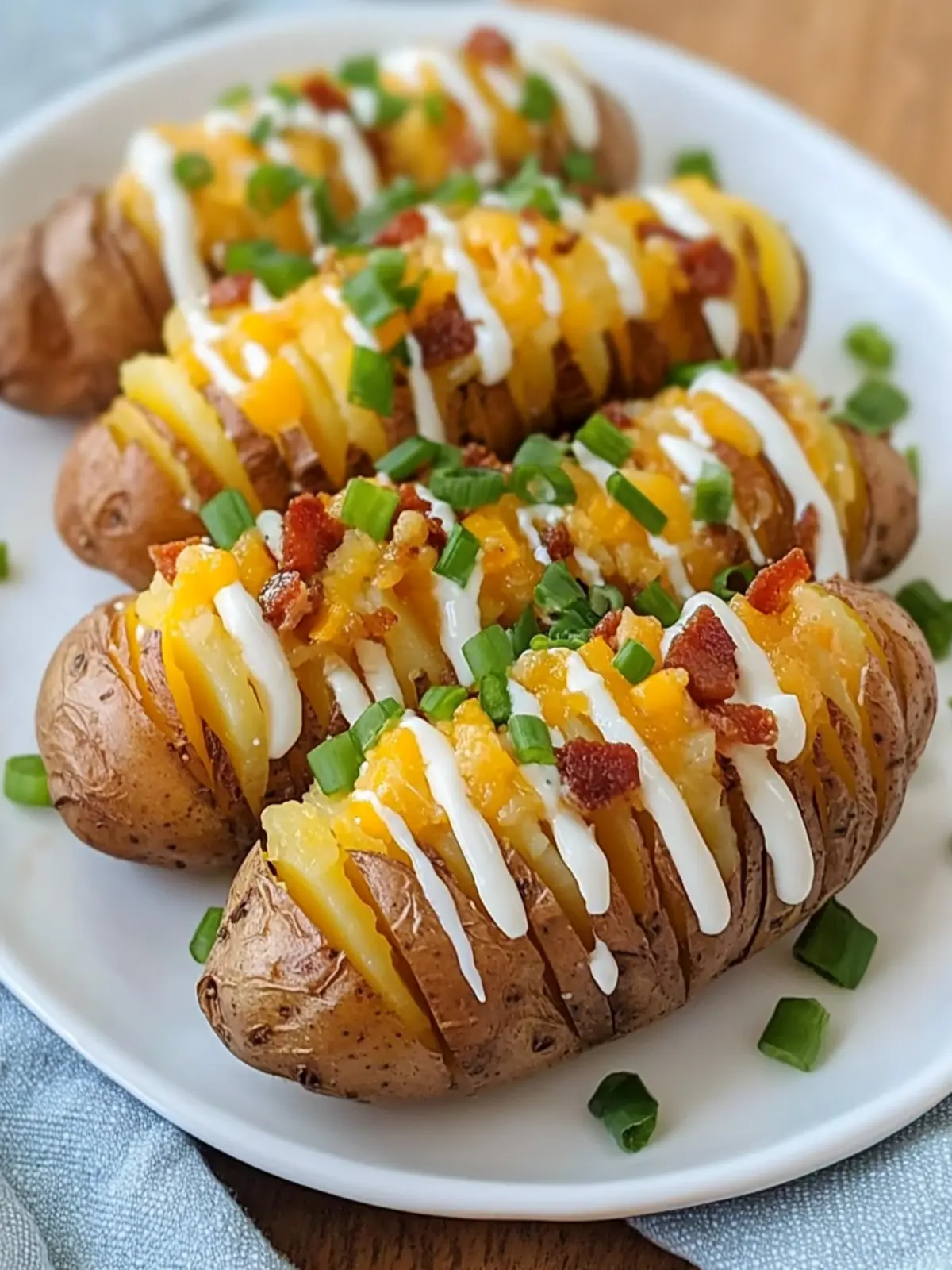 Crispy Loaded Hasselback Potato Bites for Ultimate Comfort Food 4 Crispy Loaded Hasselback Potato Bites