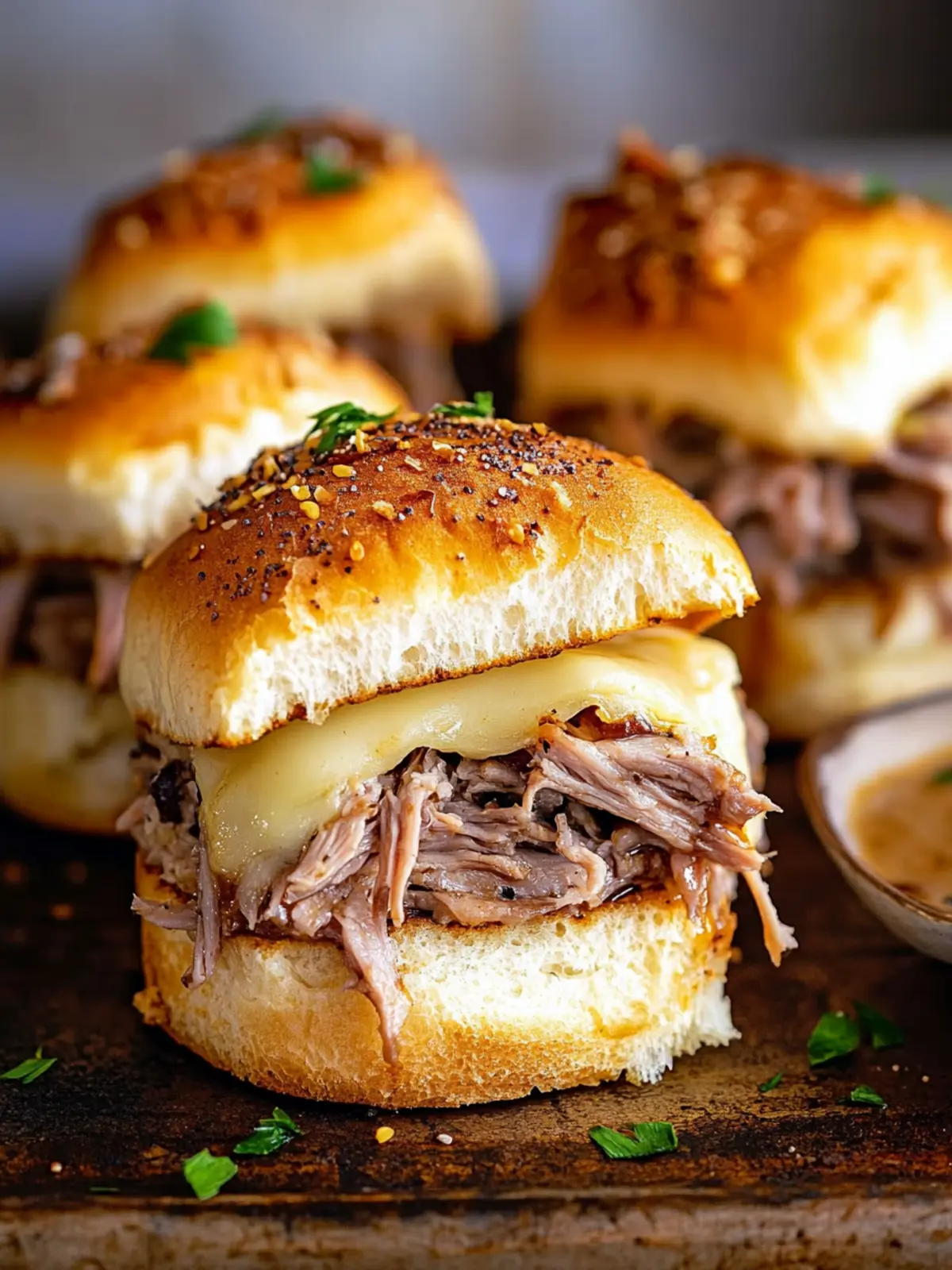 Melt-in-Your-Mouth Easy French Dip Sliders Recipe 2 Easy French Dip Sliders Recipe