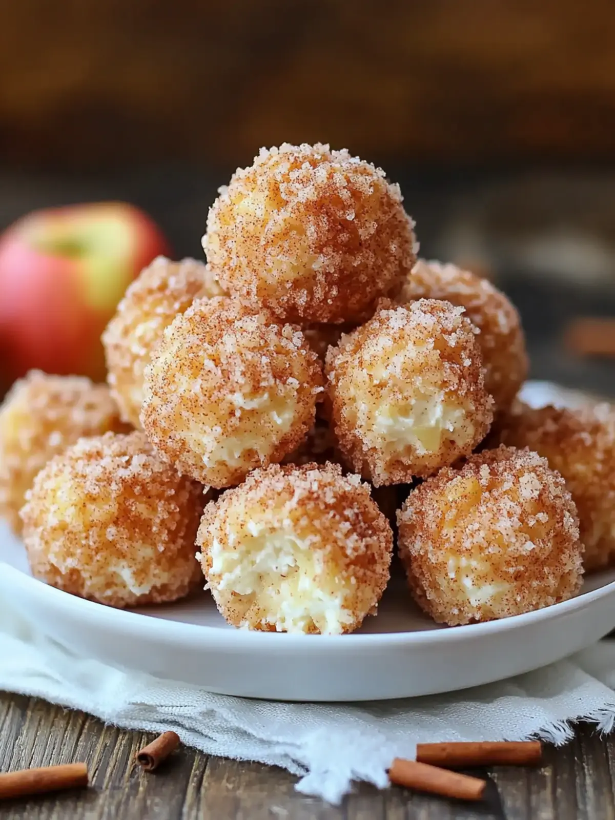 Cinnamon Apple Cottage Cheese Bites: Wholesome & Delightful! 4 Cinnamon Apple Cottage Cheese Bites