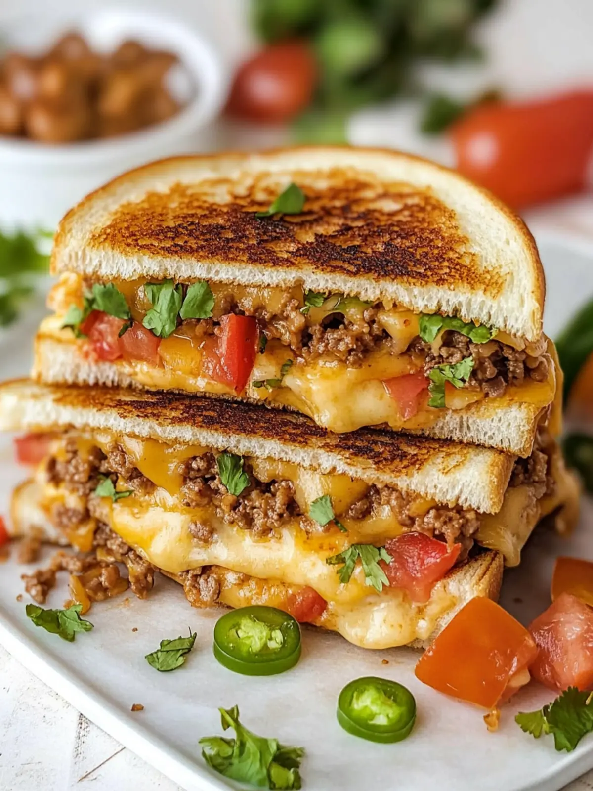 Taco Grilled Cheese Sandwich: A Cheesy Twist on Tacos 4 Taco Grilled Cheese Sandwich