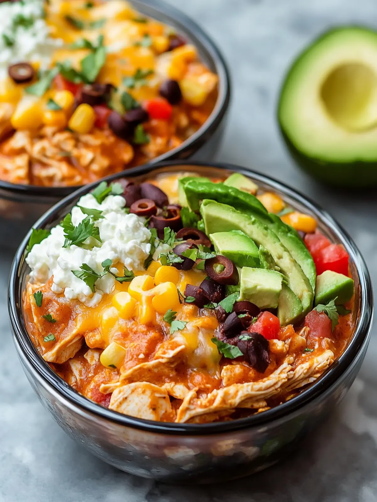 Easy Chicken Cottage Cheese Enchilada Bowls for Quick Delight 3 Easy Chicken Cottage Cheese Enchilada Bowls