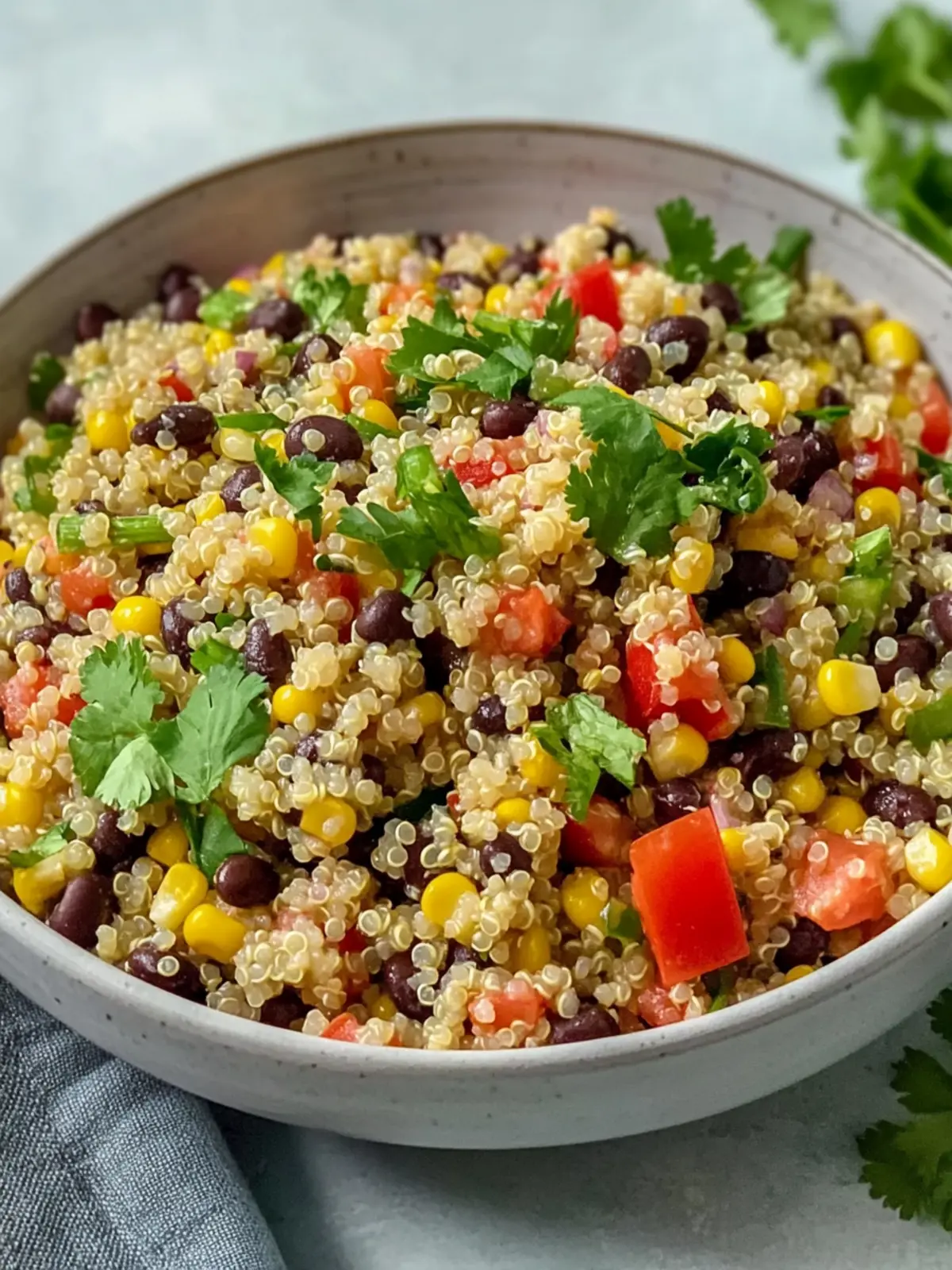 Delicious Cardiac Diet Black Bean, Corn, and Quinoa Salad 3 cardiac diet Black Bean, Corn, and Quinoa Salad