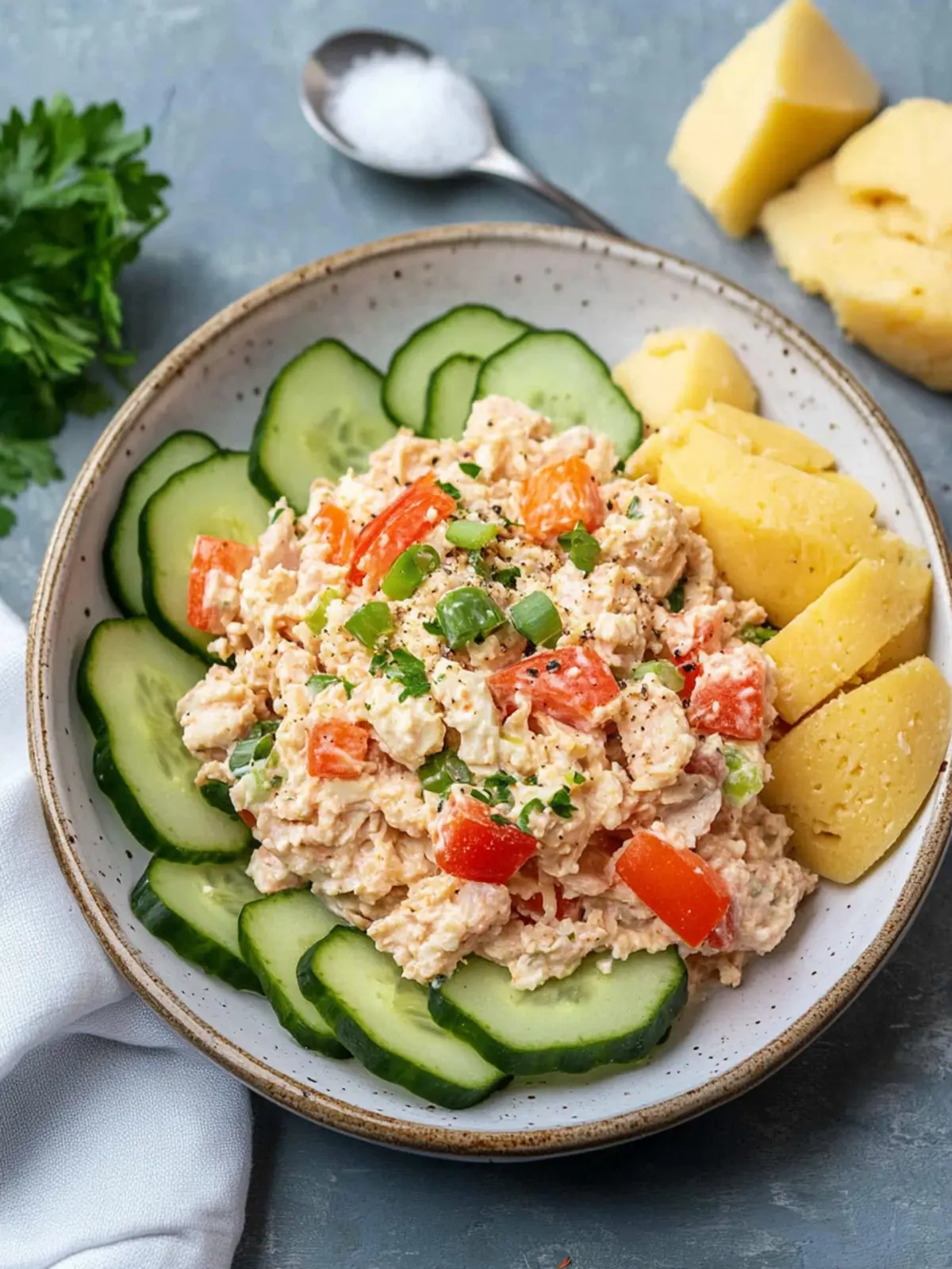Easy Tuna Cottage Cheese Salad That Packs a Flavor Punch 4 Easy Tuna Cottage Cheese Salad