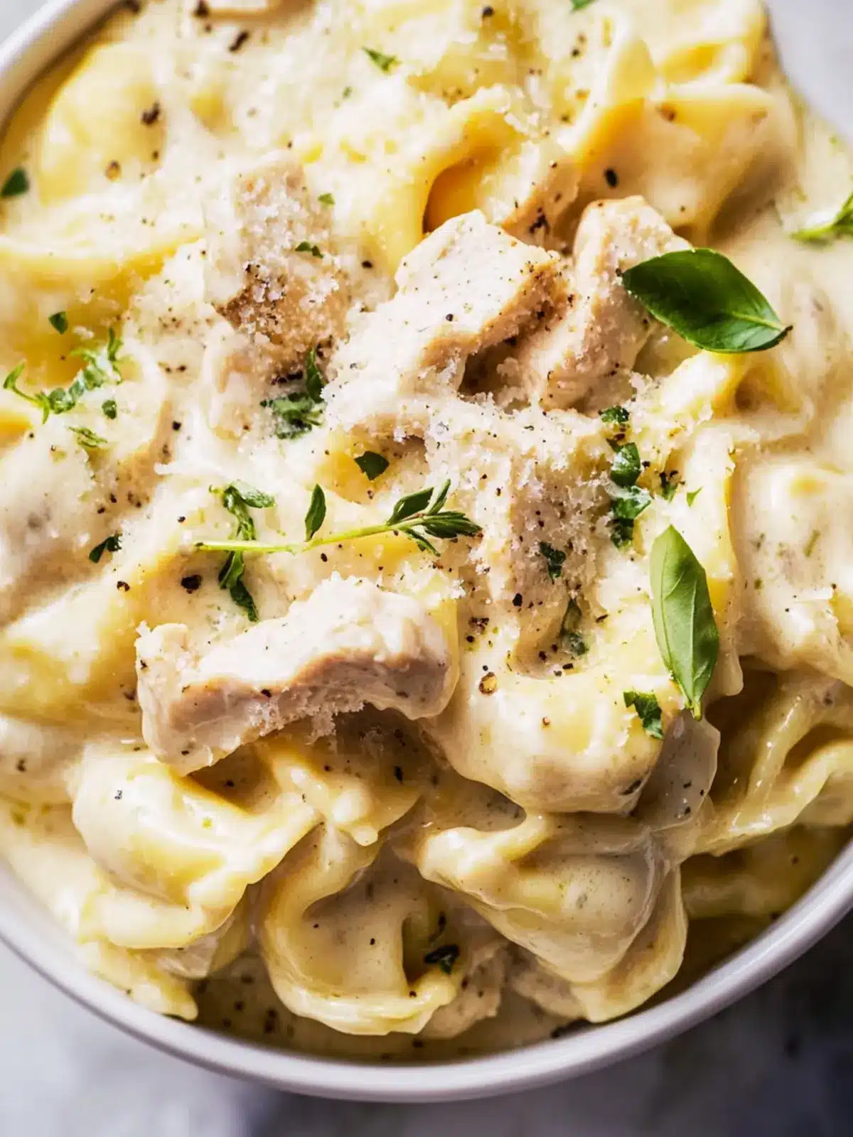 Panera Chicken Tortellini Alfredo: Homemade Comfort in Minutes 3 Panera Chicken Tortellini Alfredo