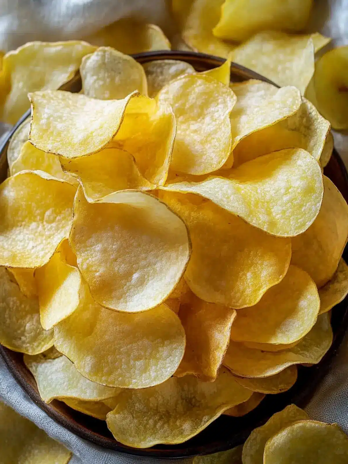 Crispy Homemade Potato Chips That Outshine Store-Bought! 3 Crispy Homemade Potato Chips