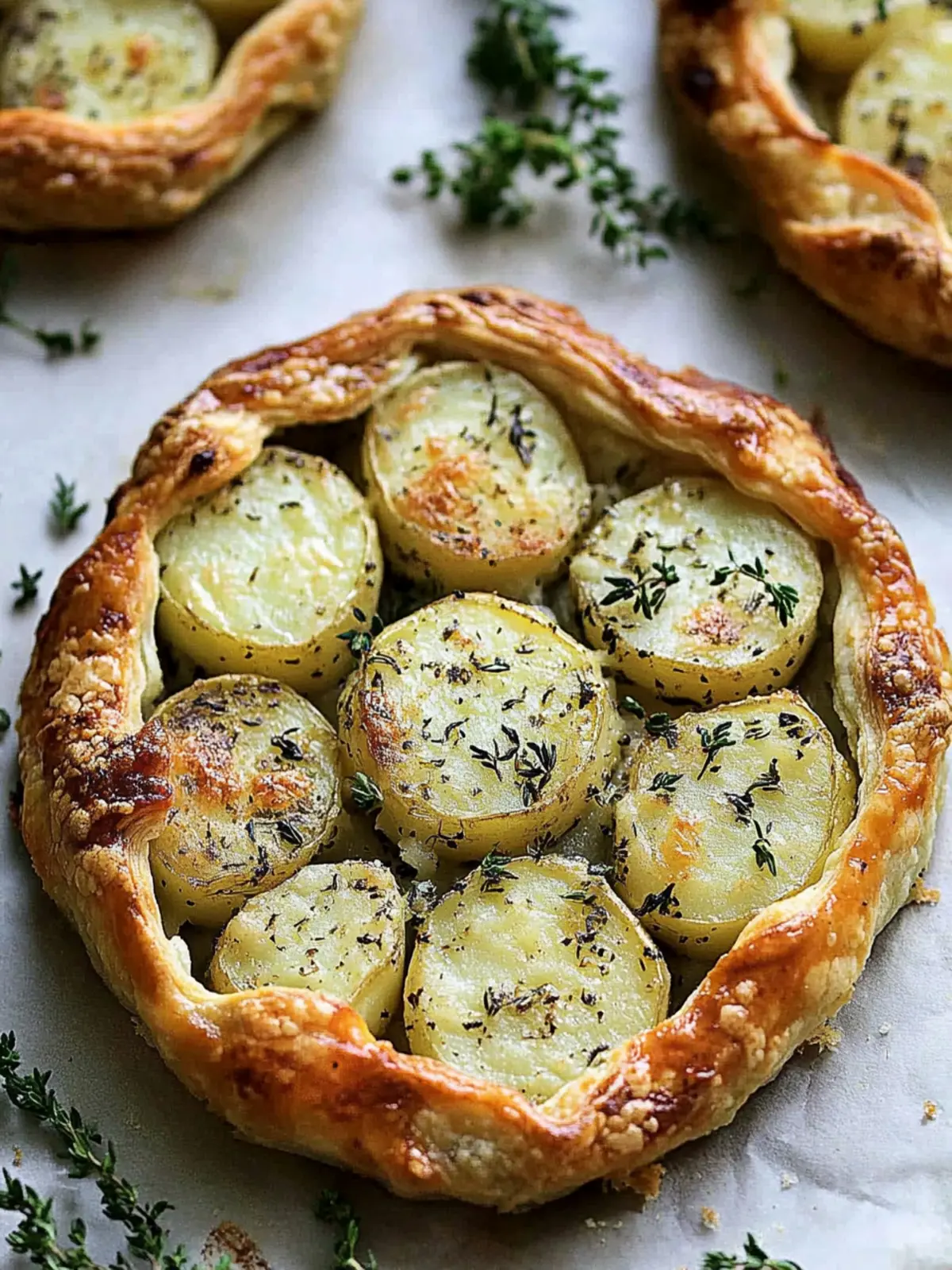 Garlic Herb Muffin Pan Potato Galette Recipe You’ll Love 4 Garlic Herb Muffin Pan Potato Galette Recipe