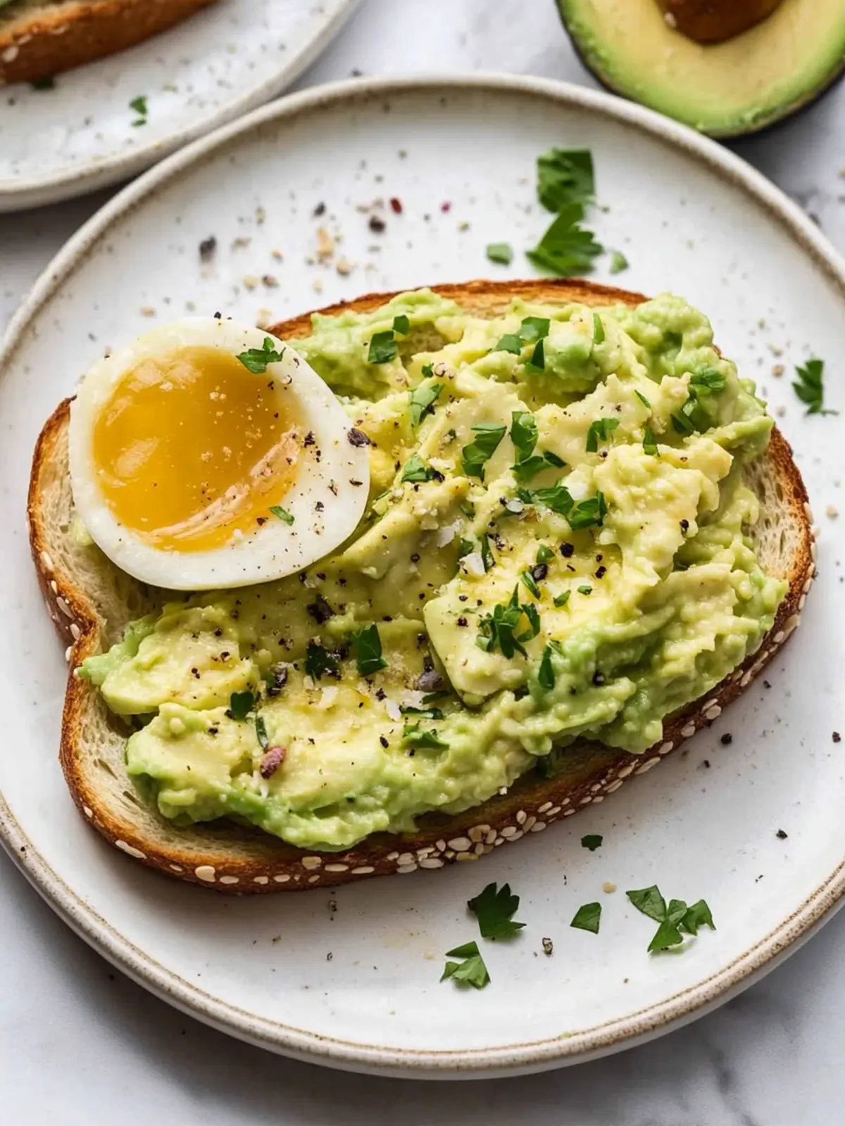 High Protein High Fiber Smashed Butter Bean Avocado Toast 2 High Protein High Fiber Meals Smashed Butter Bean Avocado Toast