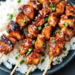 Savor the Flavor: Easy Korean Chicken Skewers Recipe 2 Korean Chicken Skewers