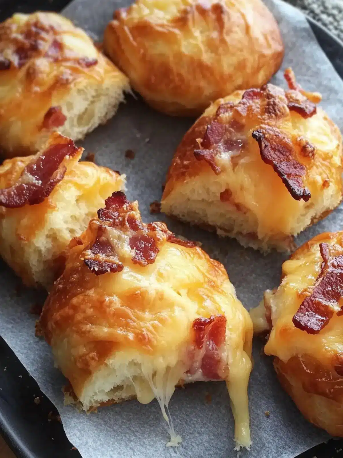 Irresistible 4 Ingredient Cheese and Bacon Rolls You’ll Love 4 Amazing 4 Ingredient Cheese and Bacon Rolls