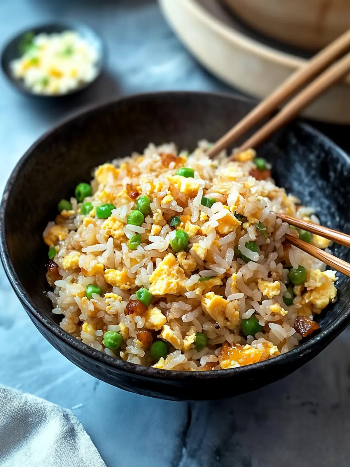 Savor Authentic Chinese Egg Fried Rice in 15 Minutes! 2 Chinese Egg Fried Rice