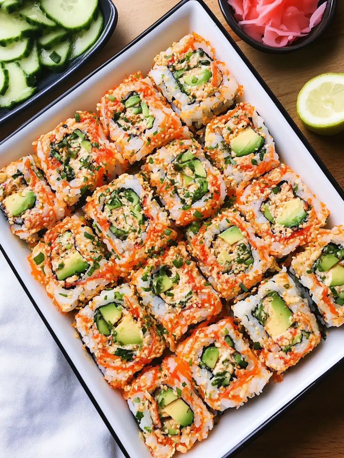 Sushi Bake Bliss: An Easy, Homemade Delight You’ll Love 2 Sushi Bake