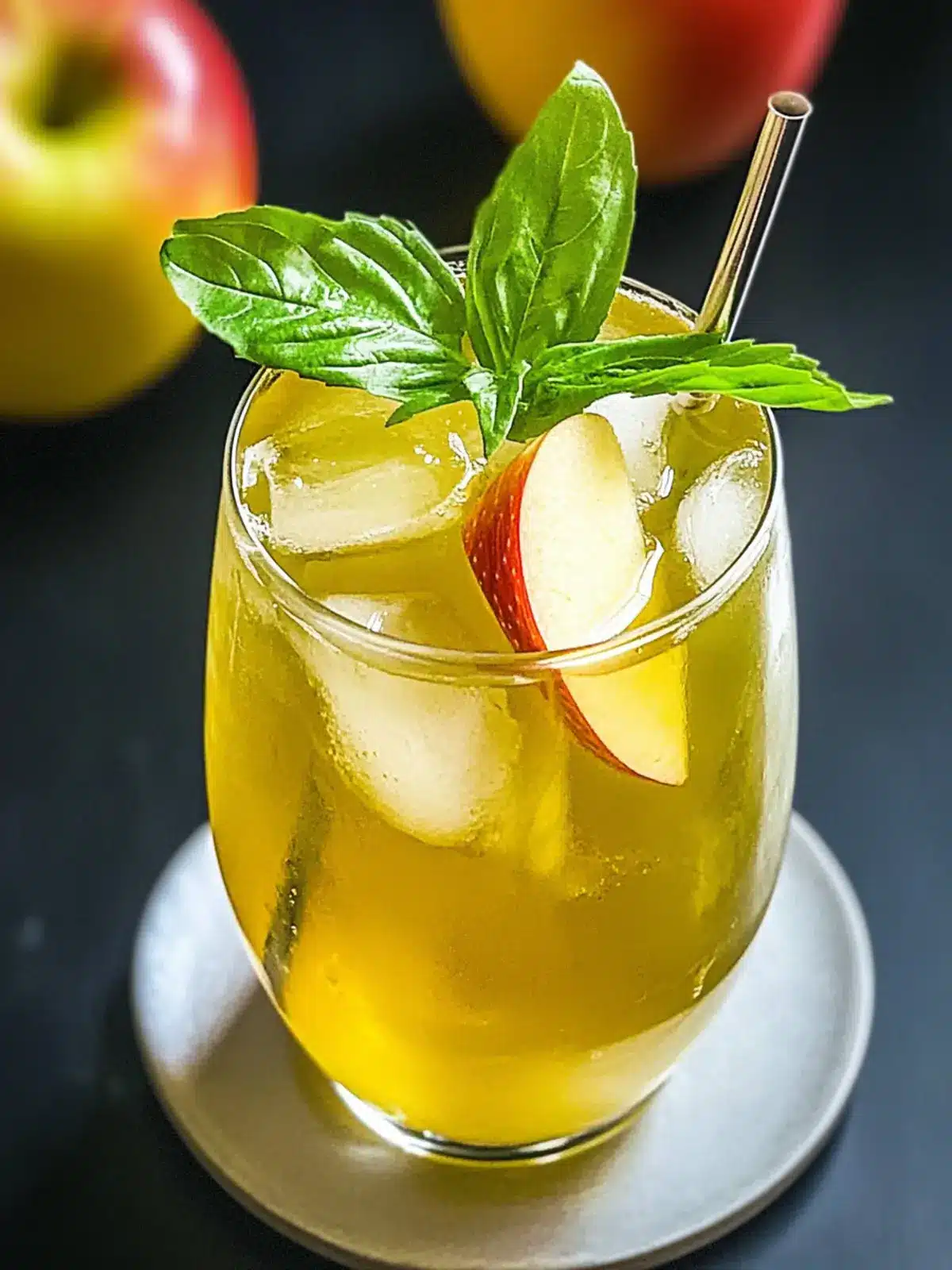 Refreshing Iced Apple Green Tea Recipe for Healthy Sipping 2 healthy drinks recipes Iced Apple Green Tea Recipe
