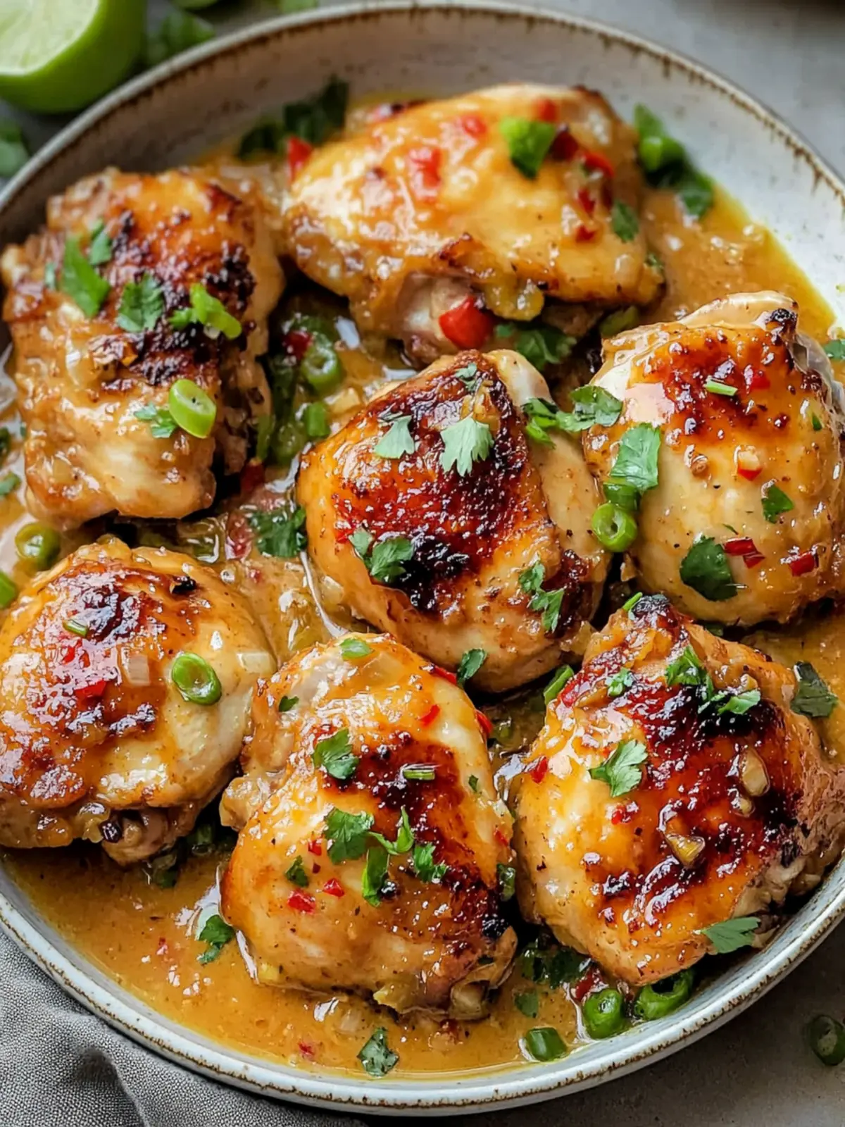 Savory Skillet Bang Bang Chicken Thighs in Just 10 Minutes 5 Skillet Bang Bang Chicken Thighs
