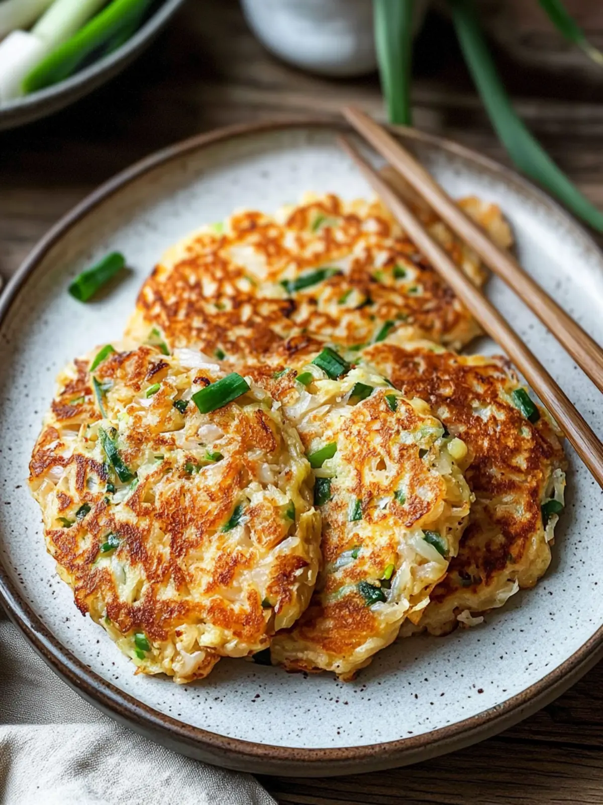 Delicious Korean Tuna Pancakes Chamchijeon for Quick Dinners 2 Korean Tuna Pancakes (Chamchijeon)