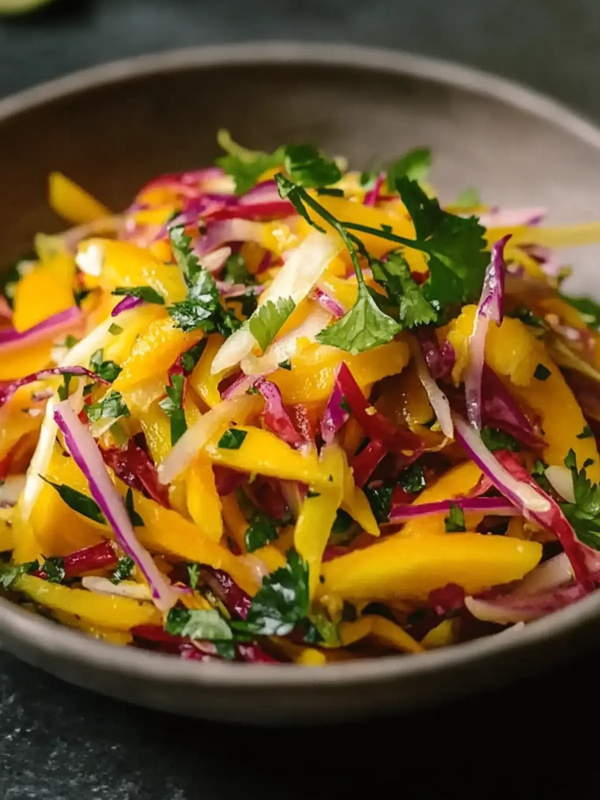 Zesty Mango Slaw for a Fresh Twist on Weeknight Dinners 3 Mango Slaw