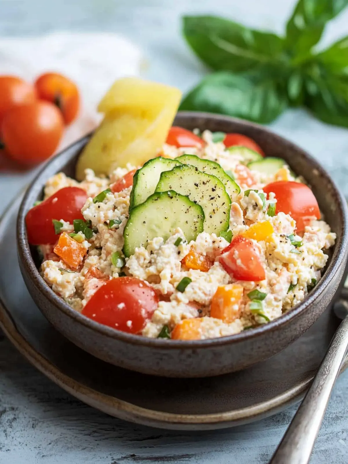 Easy Tuna Cottage Cheese Salad That Packs a Flavor Punch 2 Easy Tuna Cottage Cheese Salad