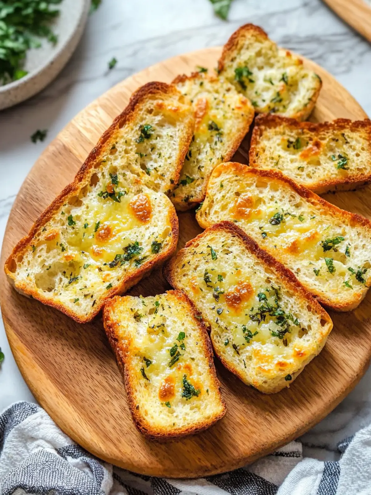 10-Minute Air Fryer Garlic Bread for Easy Homemade Delight 4 10-Minute Air Fryer Garlic Bread