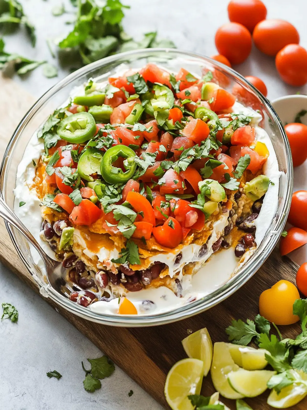 Festive 4th of July 7-Layer Dip with Beans & Yogurt Delight 4 4th of July 7-Layer Dip with Beans & Yogurt