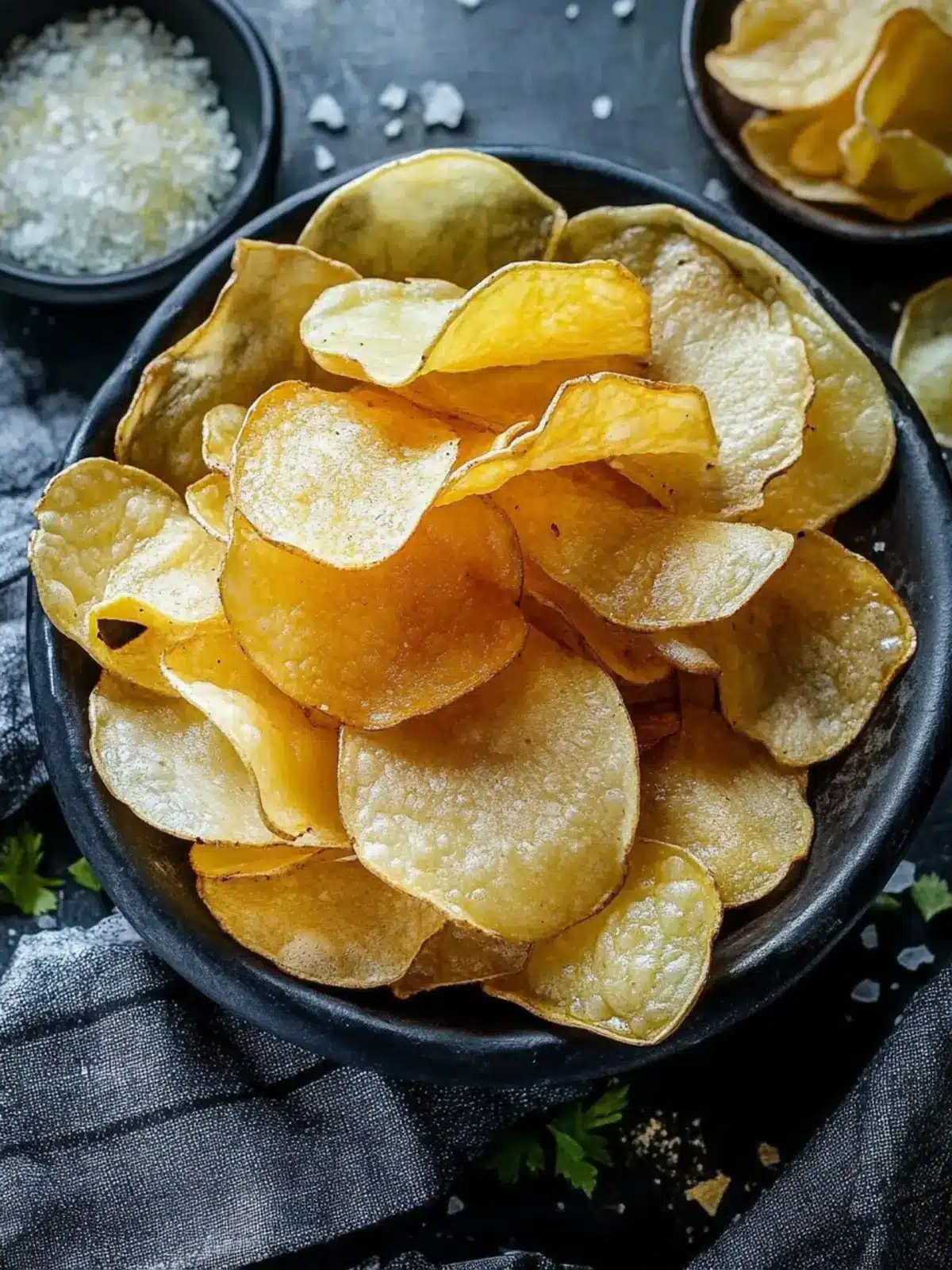 Crispy Homemade Potato Chips That Outshine Store-Bought! 2 Crispy Homemade Potato Chips