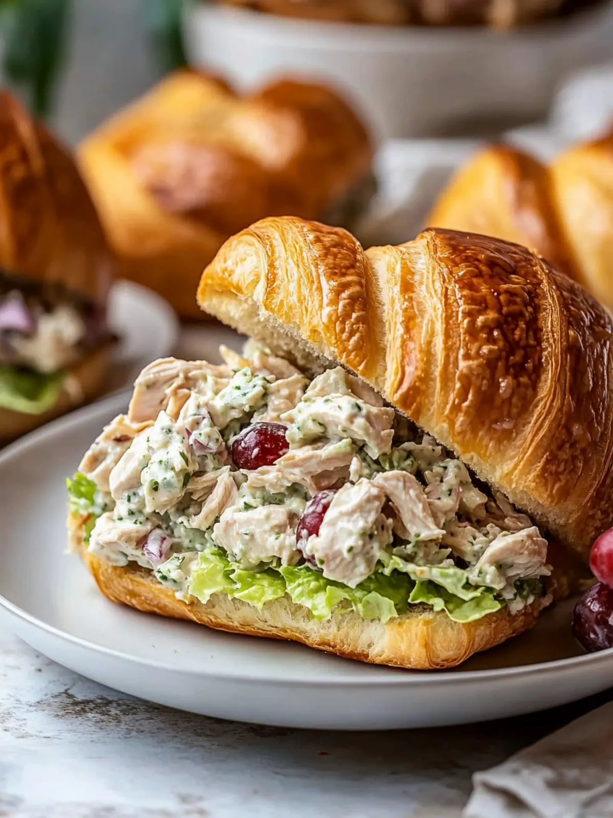 Deliciously Best Chicken Salad Croissant Sandwiches You’ll Love 4 Best Chicken Salad Croissant Sandwiches