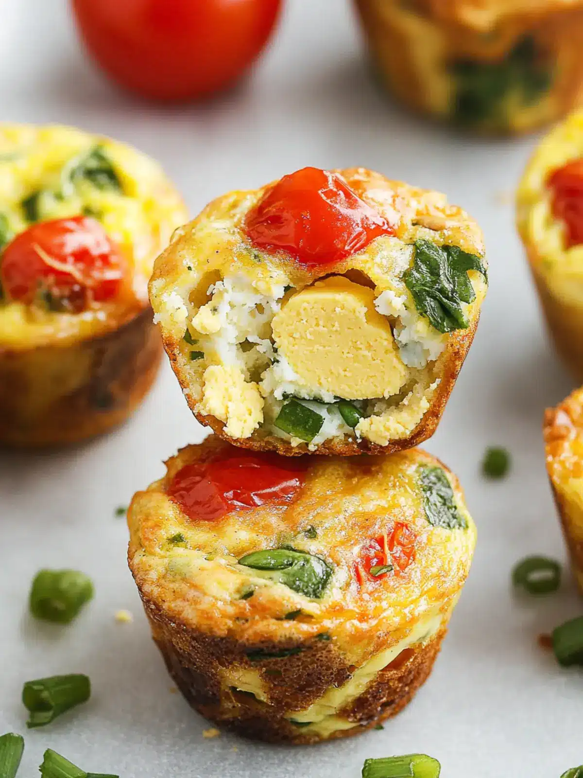 High-Protein Vegetarian Healthy Egg Muffins for Quick Breakfast 4 High-Protein Vegetarian Healthy Egg Muffins