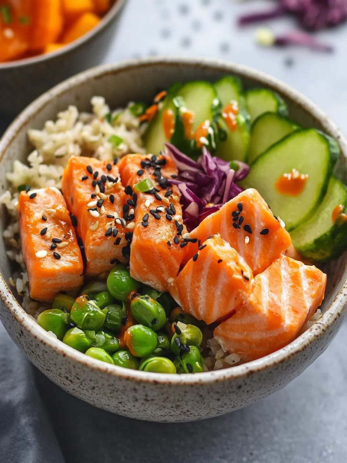 Fuel Your Day with This High Protein Salmon Bowl Delight 5 High Protein Salmon Bowl
