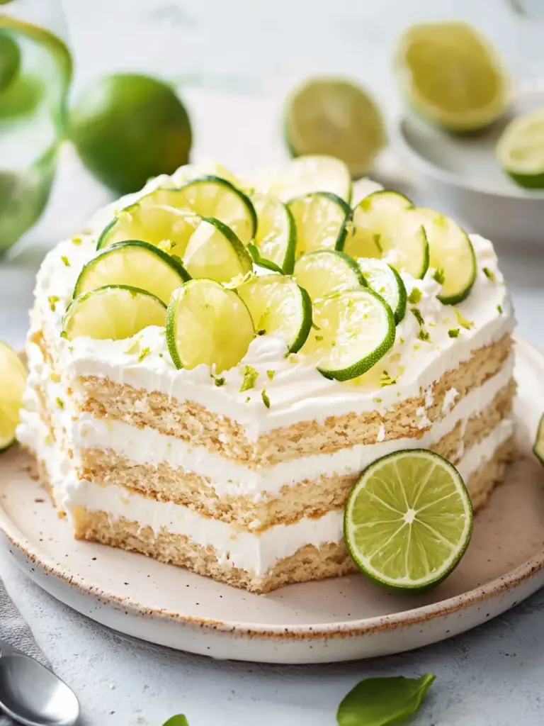 Carlota de Limón (Mexican Lime Icebox Cake)