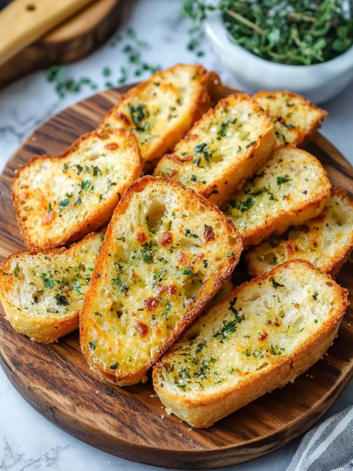 10-Minute Air Fryer Garlic Bread for Easy Homemade Delight 3 10-Minute Air Fryer Garlic Bread