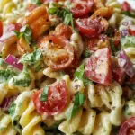 Celebrate Summer with 4th of July Creamy BLT Pasta Salad 5 4th of July Creamy BLT Pasta Salad