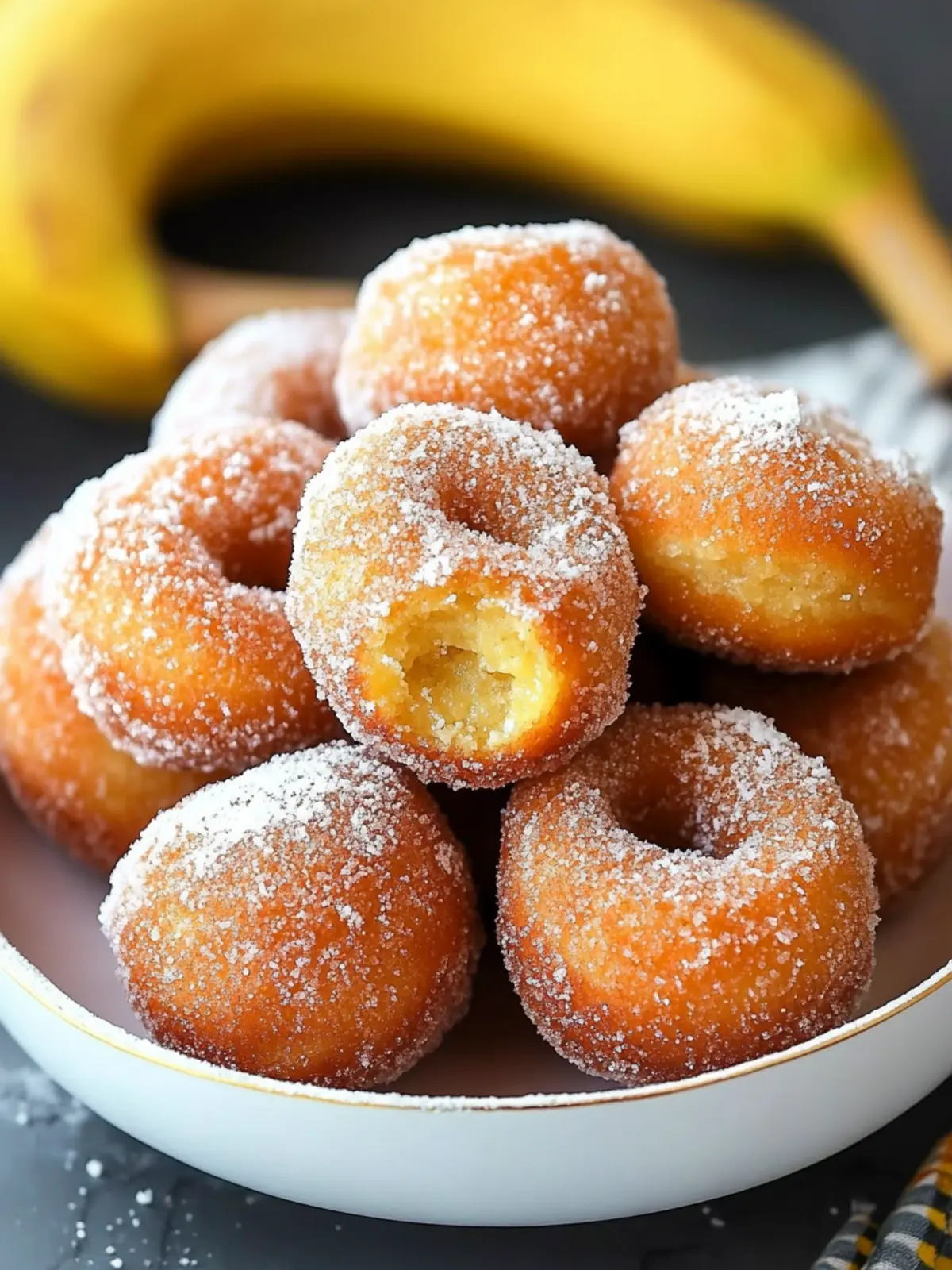 Irresistible 2-Ingredient Banana Donut Holes in Minutes 3 2-Ingredient Banana Donut Holes