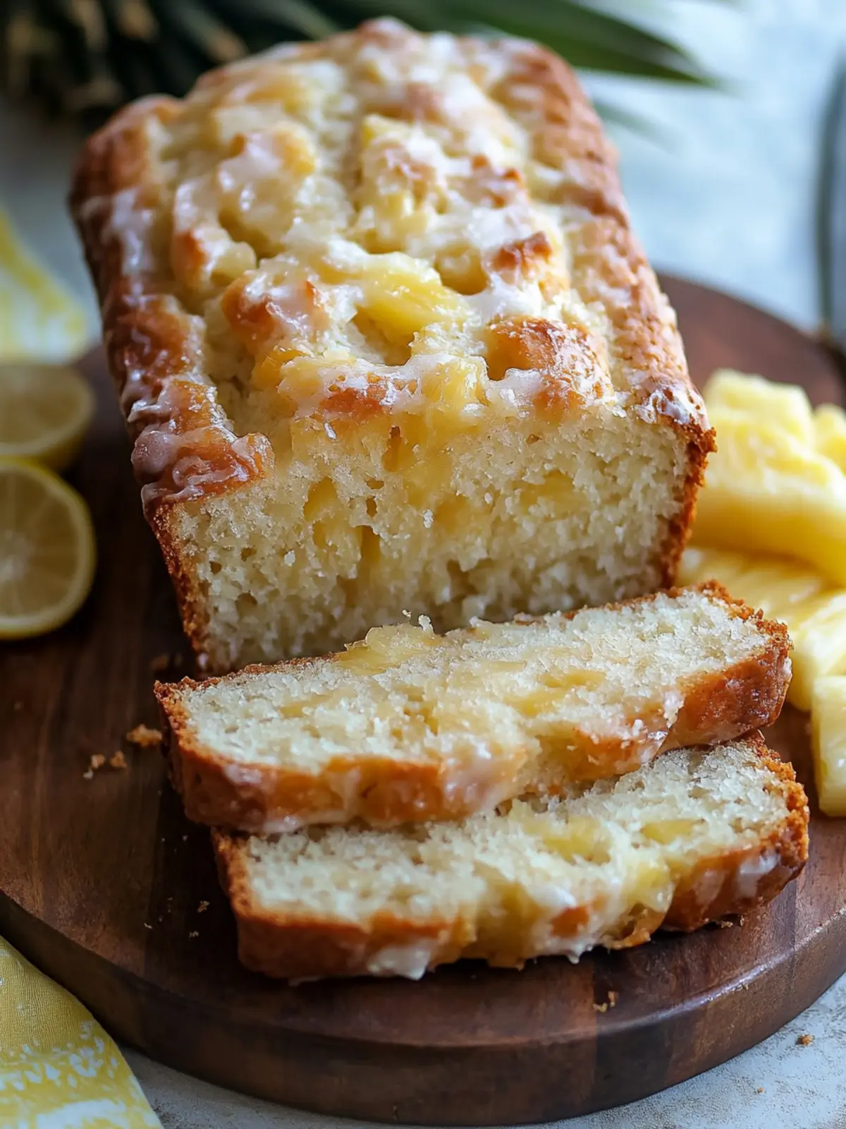 Deliciously Moist Pineapple Bread for Easy Baking Bliss 2 Pineapple Bread