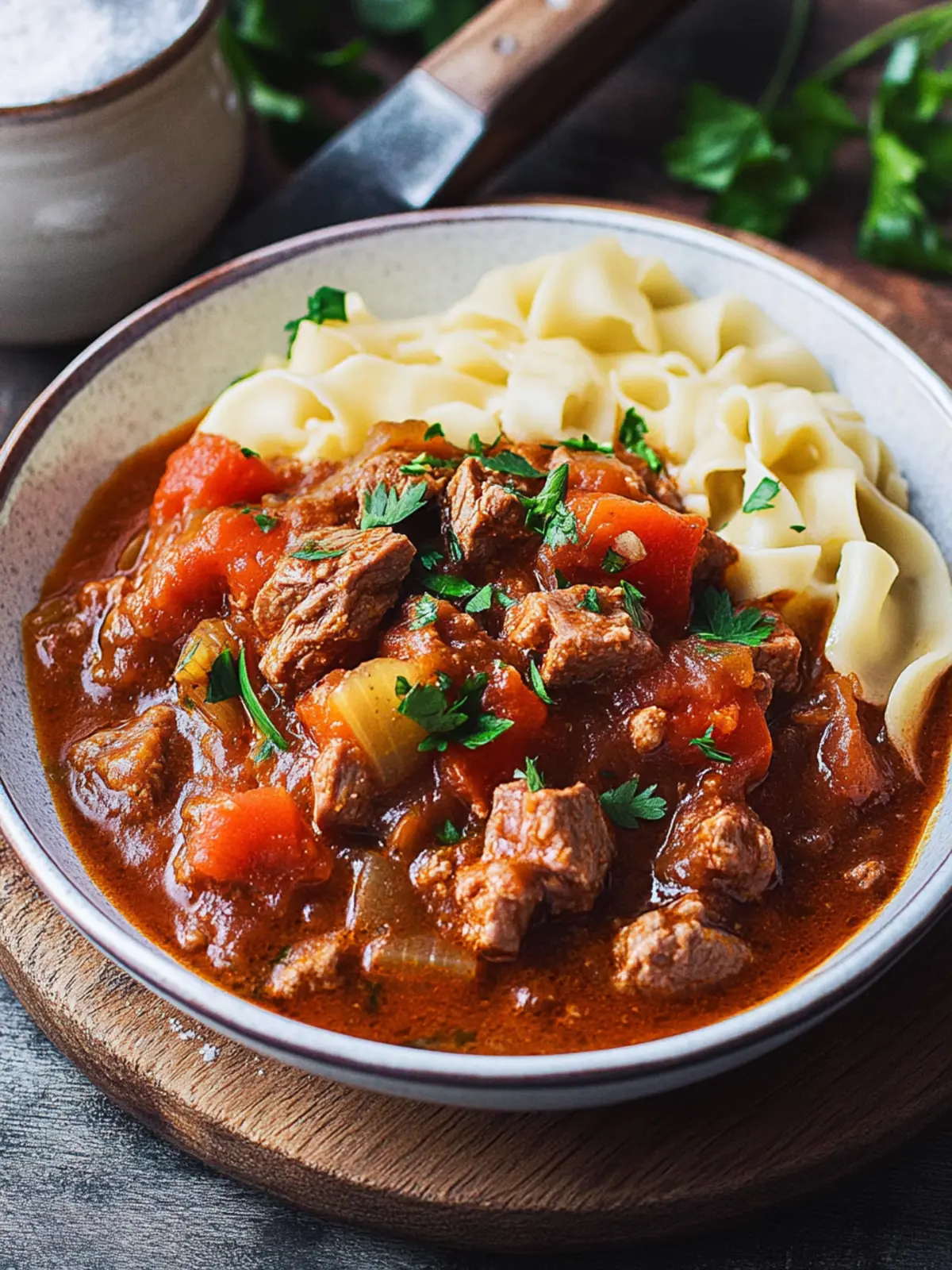 Savory Beef Paprikash: A Warm Hug in a Bowl 5 Beef Paprikash