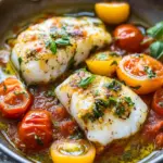 Pan-Seared Cod Recipe with Irresistible Tomato Basil Sauce 7 Pan-Seared Cod Recipe (with The Best Tomato Basil Sauce)