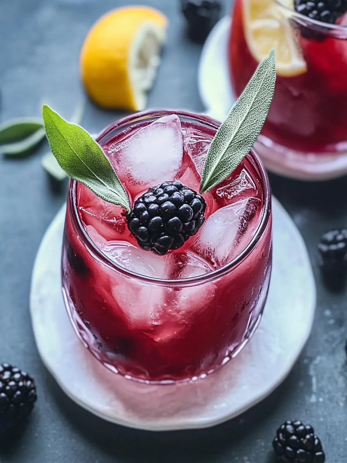 Revitalize Your Summer with Blackberry Sage Iced Tea Recipe 5 Blackberry Sage Iced Tea
