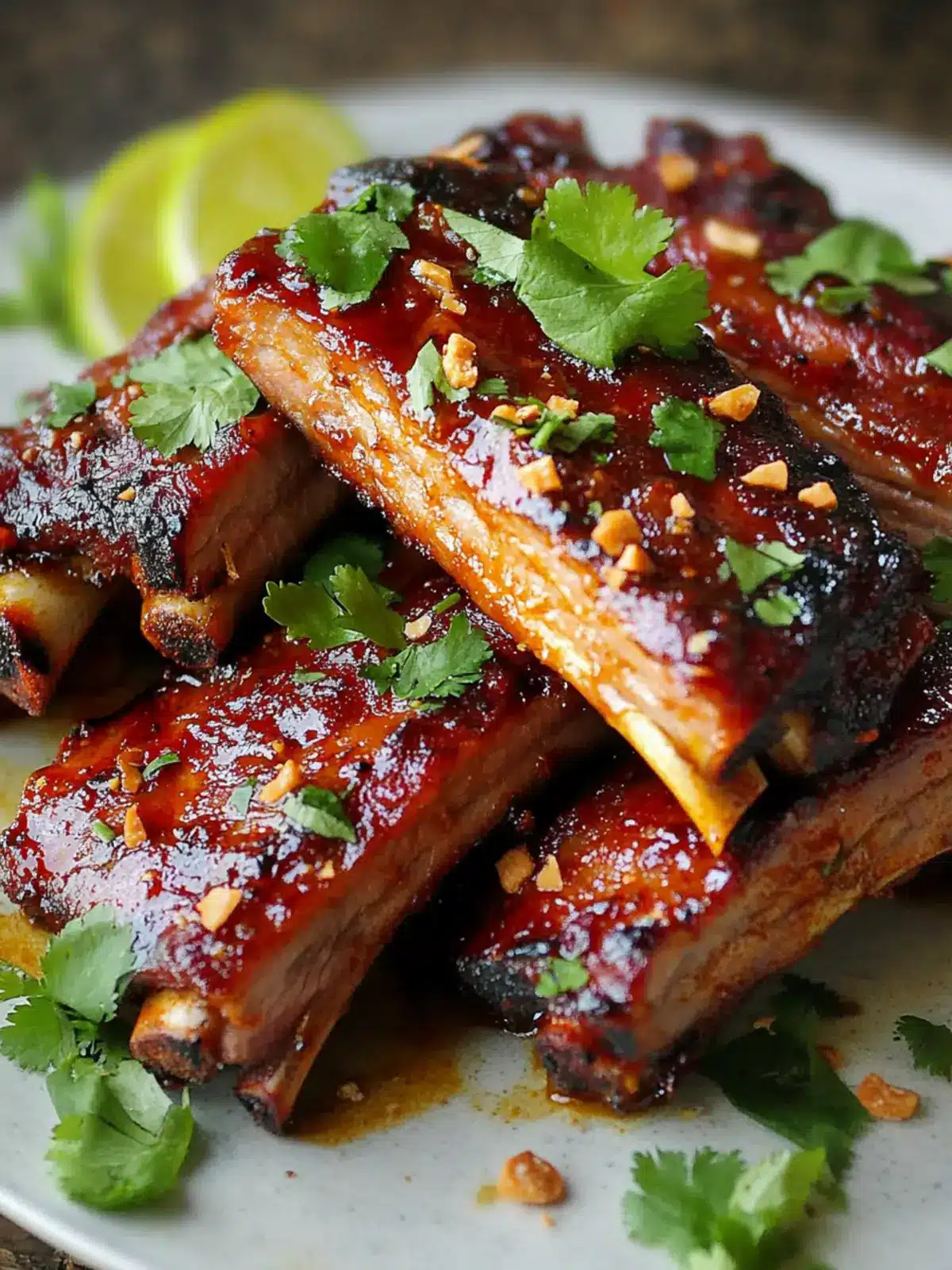 Flavor-Packed Slow-Baked Thai Ribs with Red Curry Marinade 4 Slow-Baked Thai Ribs with Red Curry Marinade