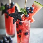 4th of July Watermelon Blueberry Sparklers That Wow Everyone 6 4th of July Watermelon Blueberry Sparklers