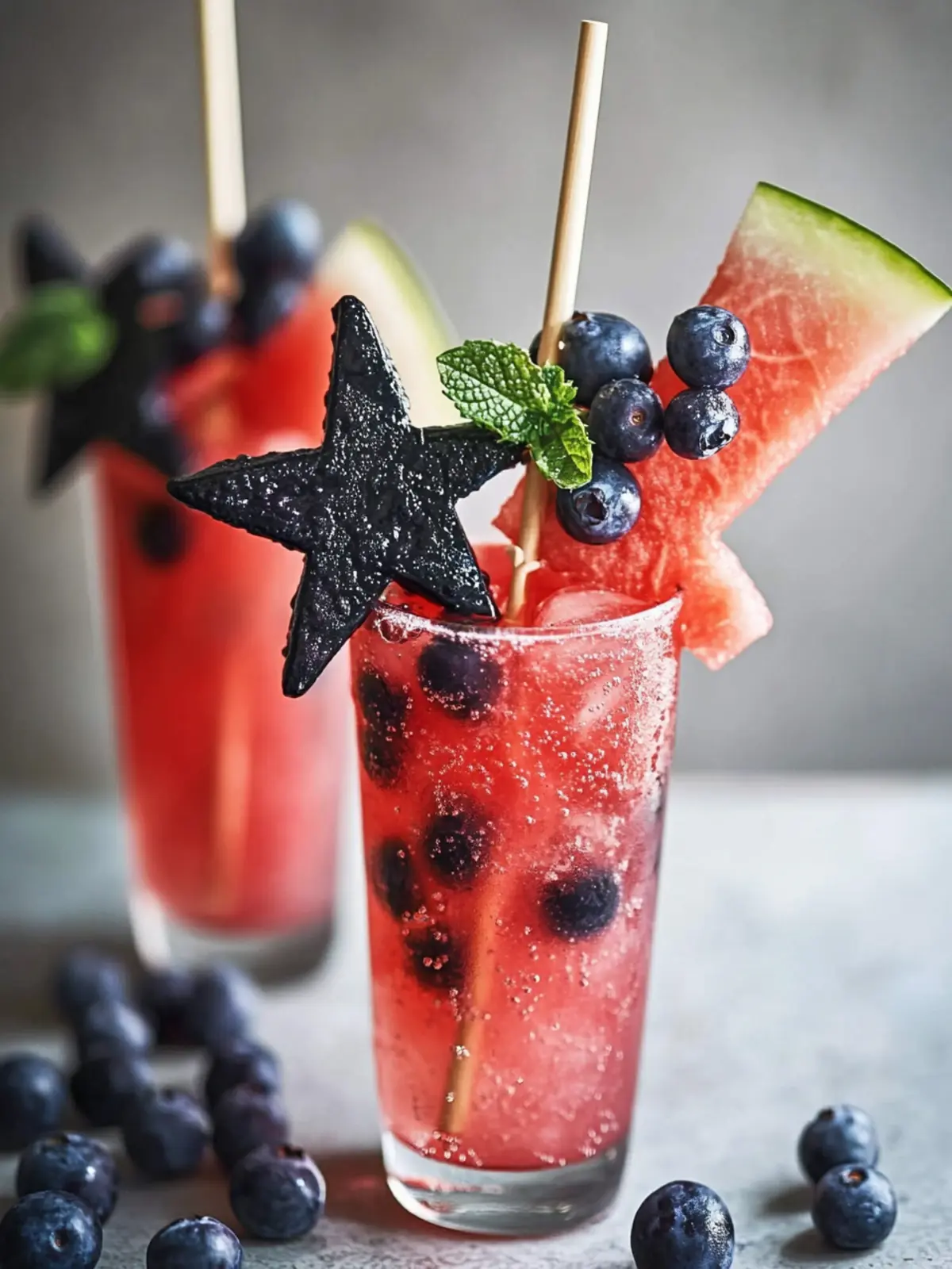 4th of July Watermelon Blueberry Sparklers That Wow Everyone 5 4th of July Watermelon Blueberry Sparklers