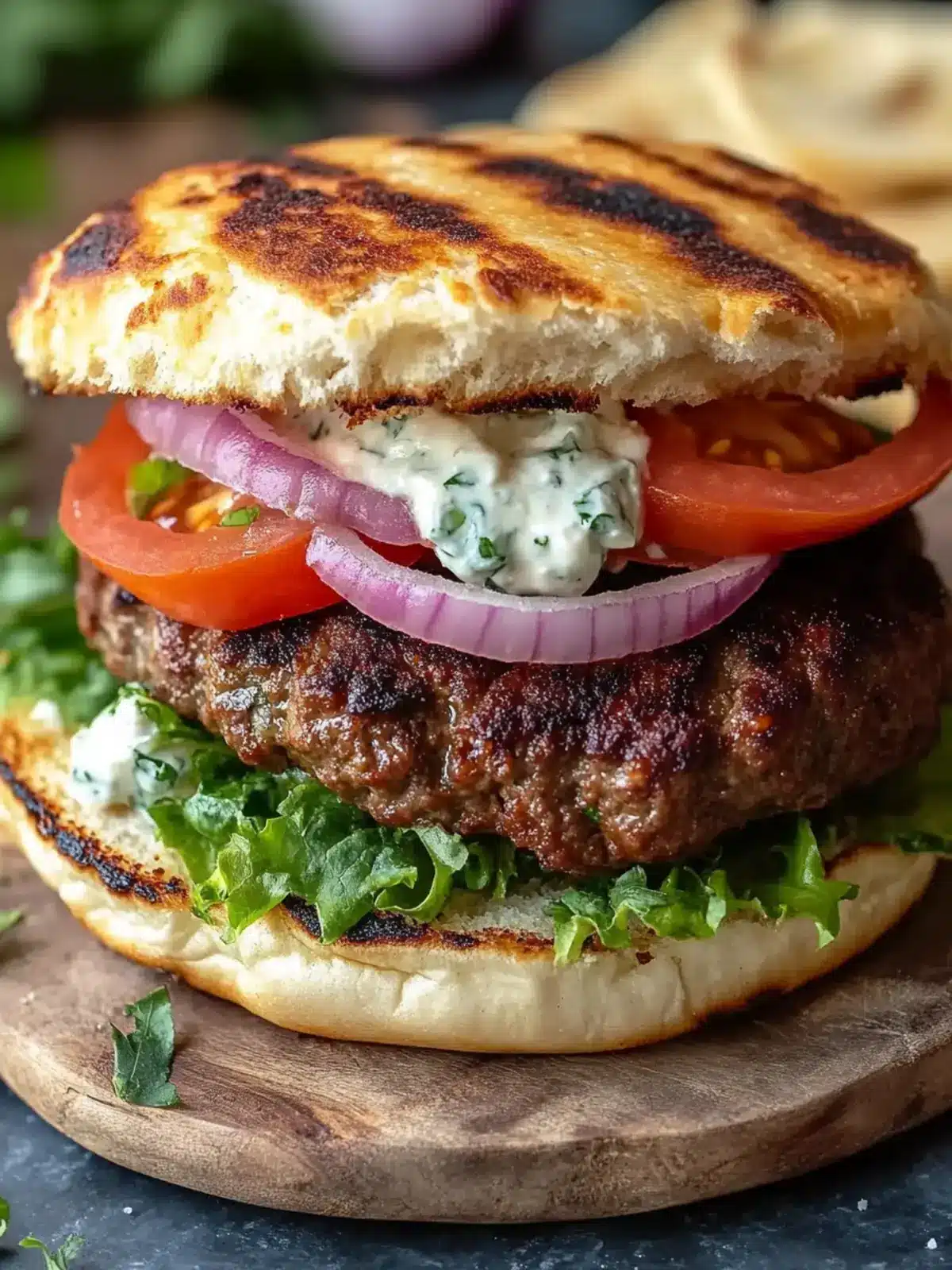 Savory Easy Lebanese Kafta Burger Recipe with Creamy Garlic Toum 5 Easy Lebanese Kafta Burger Recipe with Creamy Garlic Toum and Pita for Perfect Homemade Meal