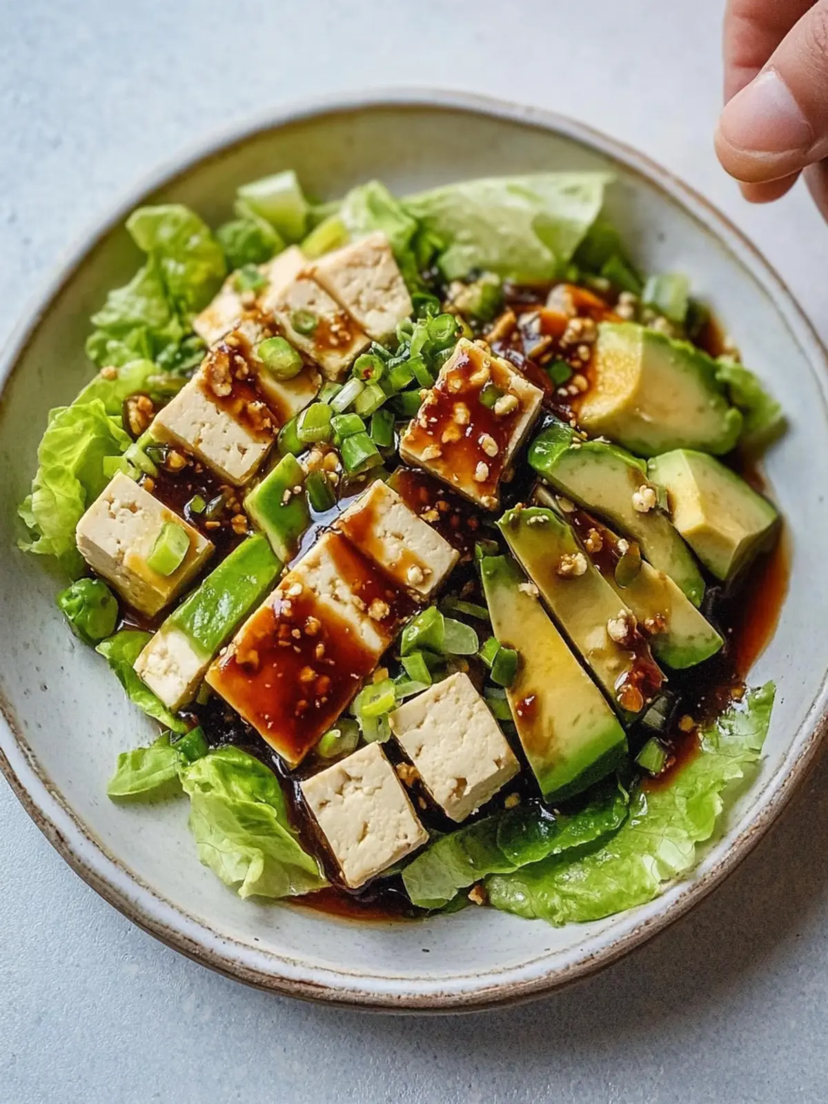 Delicious Tofu Avocado Salad for a Refreshing Twist 4 Tofu Avocado Salad