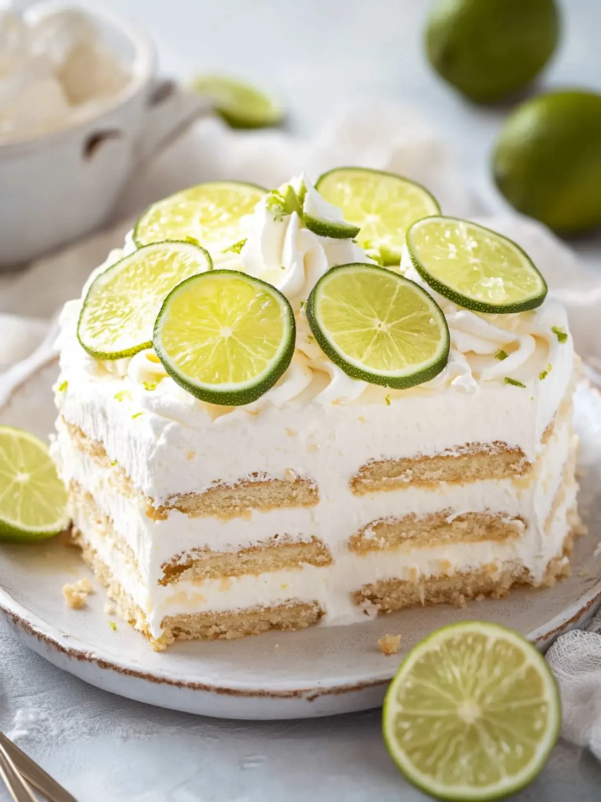 Irresistible Carlota de Limón: A Refreshing Lime Dessert Delight 2 Carlota de Limón (Mexican Lime Icebox Cake)