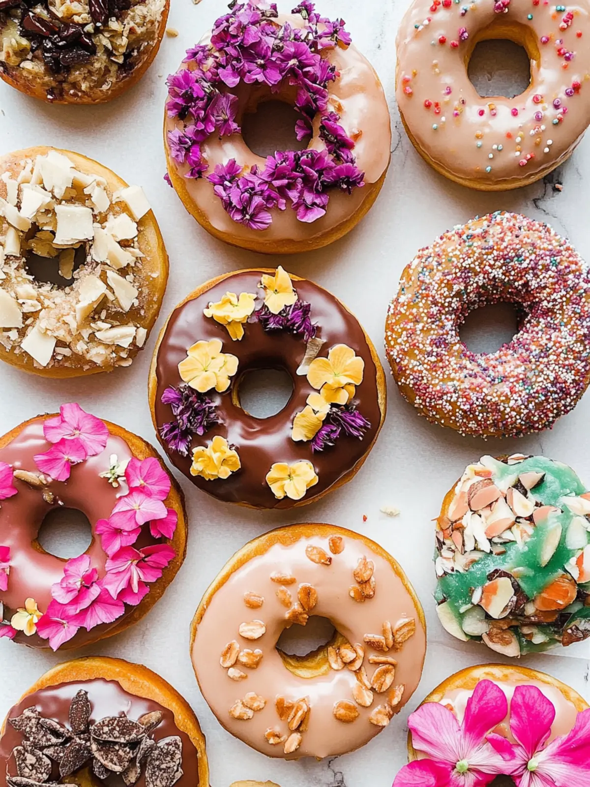 Delicious Healthy Desserts: Easy Donut Apples to Savor 3 Healthy Desserts Donut Apples