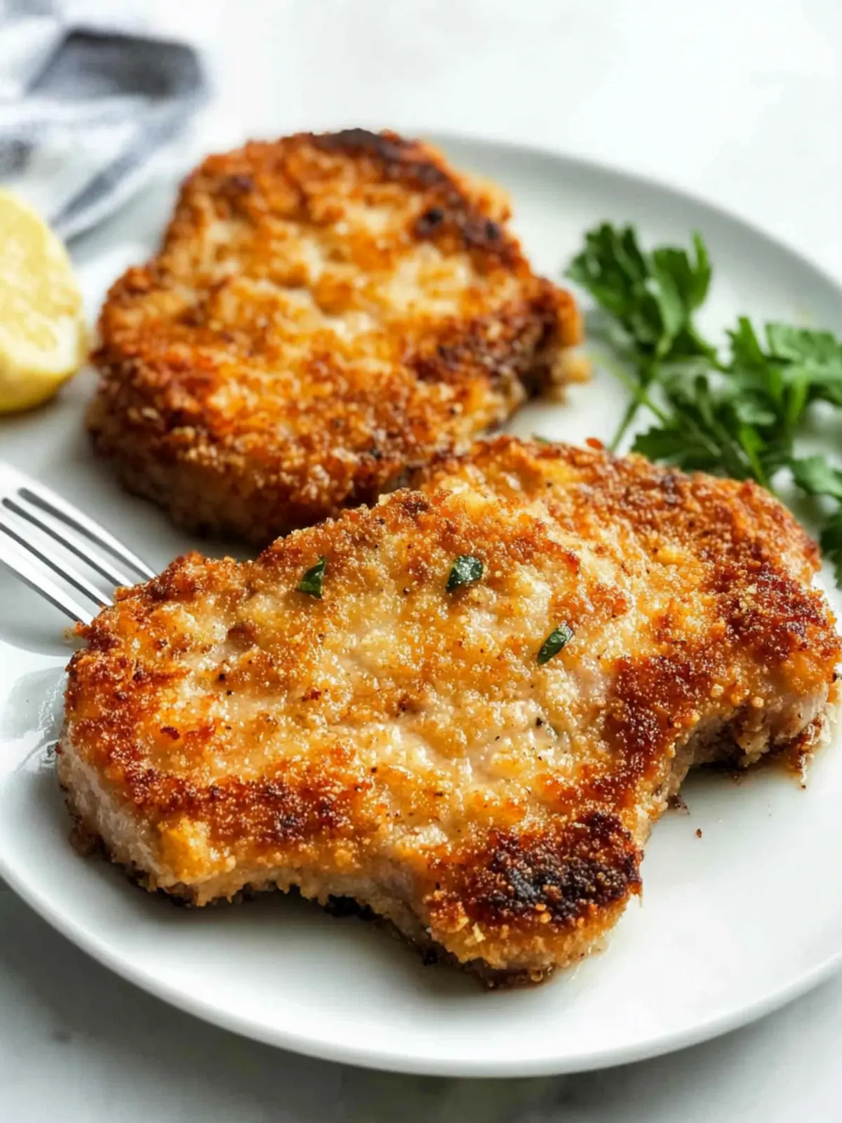 Crispy Breaded Pork Chops in Air Fryer for Quick Dinners 4 Breaded Pork Chops in Air Fryer