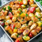 High Protein Hawaiian Chicken Sheet Pan for Flavorful Meals 6 High Protein Hawaiian Chicken Sheet Pan