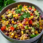 Delicious Cardiac Diet Black Bean, Corn, and Quinoa Salad 8 cardiac diet Black Bean, Corn, and Quinoa Salad