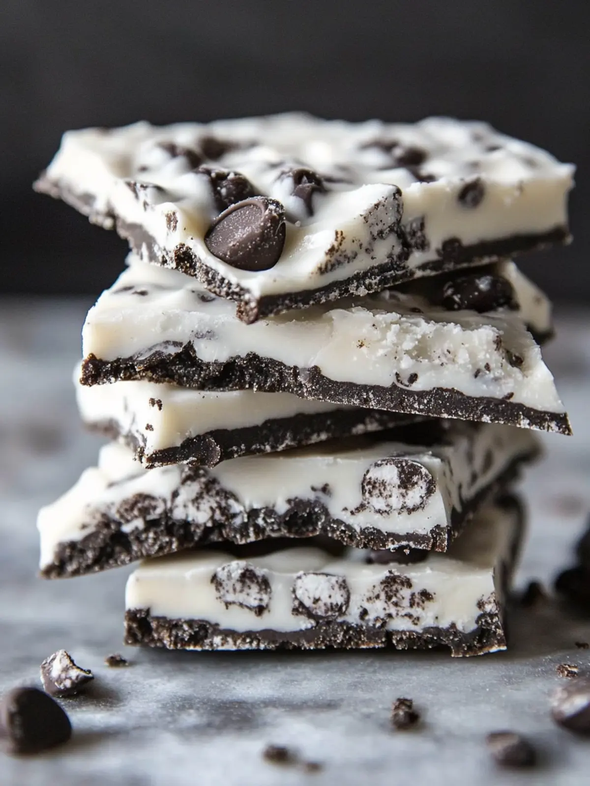 Decadent Cookies and Cream Bark You Can Make at Home 4 Cookies and Cream Bark